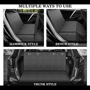 Dog seat cover for car (I don’t own these photos)